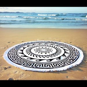 For jenhagan 2 white fringe turkish towels